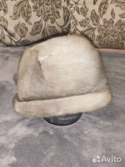 Шапка норковая женская бу