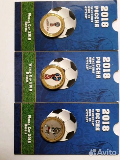Монеты футбол