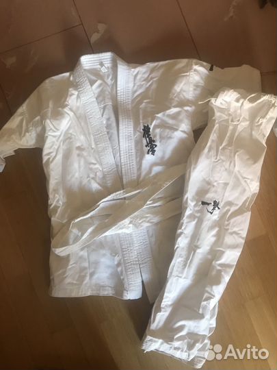 Комплект детской форма для каратэ киокушинкай