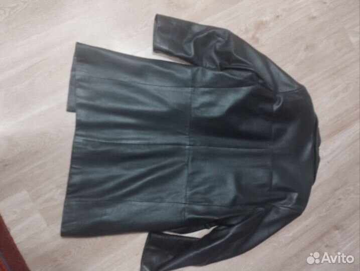 Мужской кожаный френч