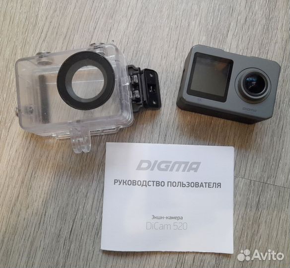 Экшн камера Digma DiCam 520