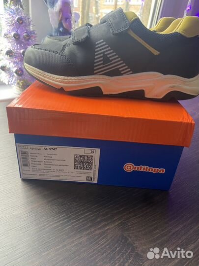 Кроссовки полуботинки Antilopa 35р