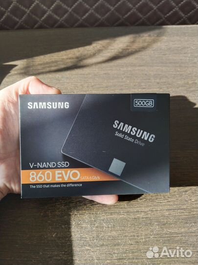 SSD накопитель Samsung 860 EVO 500 гб,Новый