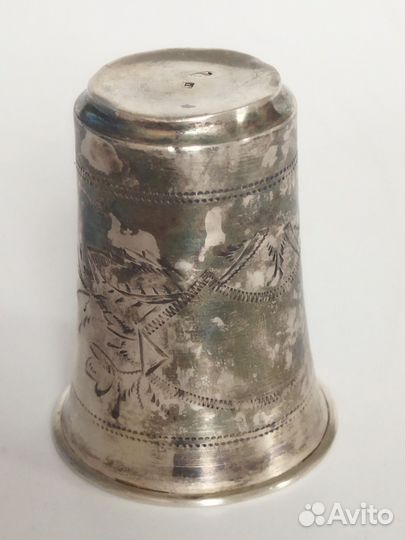 Подарок Рюмка Стопка Серебро 84 проба