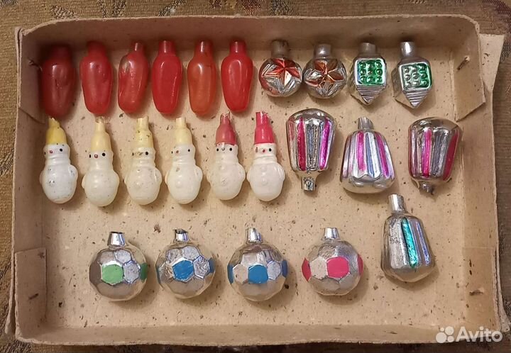 Елочные игрушки СССР
