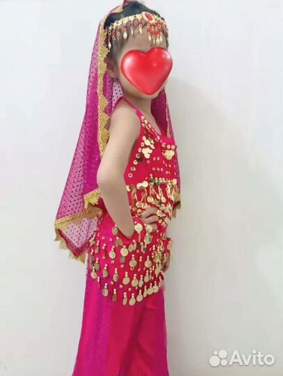 Новый детский костюм для восточного танца