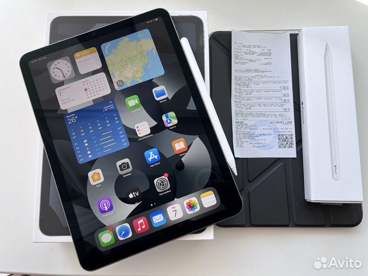 iPad Air 5 M1 64 Wi-Fi Sp.Gray 2022 Днс Чек Гарант