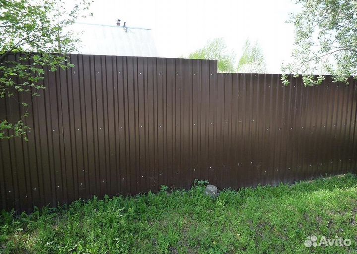 Забор из профлиста