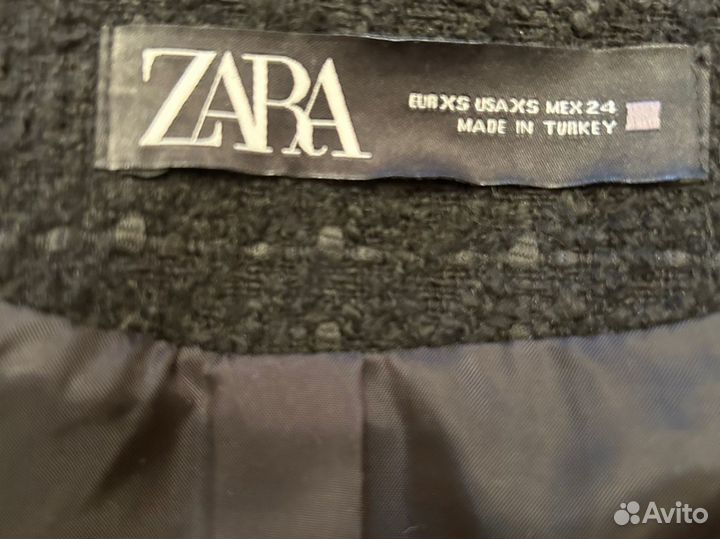 Твидовый жакет Zara