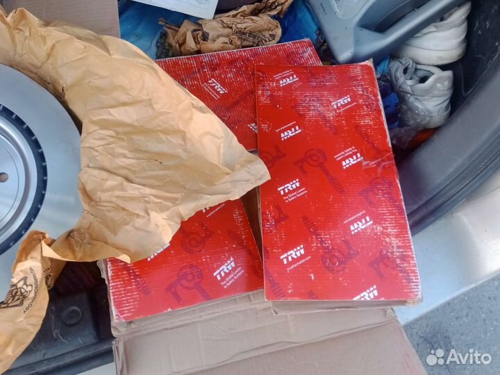 Тормозные диски на Range Rover Sport