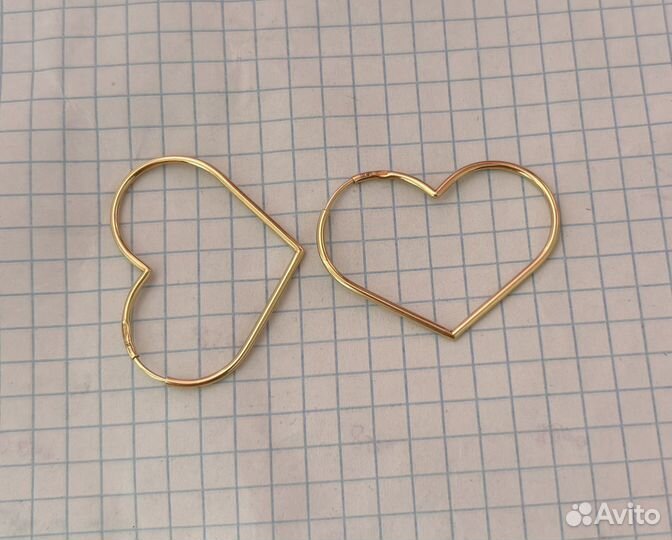 Золотые серьги