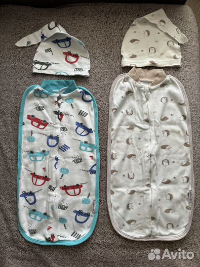 Пакетом одежда для новорожденных 50-56 размер