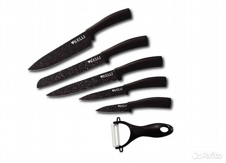 Новые наборы кухонных ножей из 6 предметов