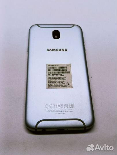 Задняя крышка samsung J7 2017 J730F оригинал