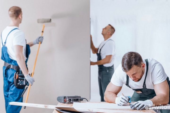 Ремонт квартир под ключ. Чистовая отделка