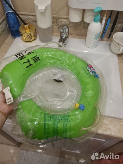 Ванночка для купания с горкой