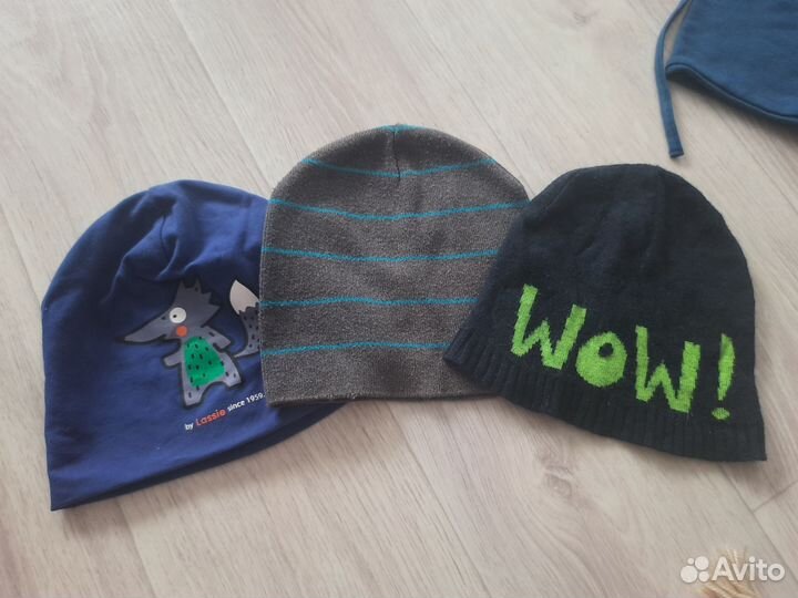 Комплект шапка и снуд для мальчика