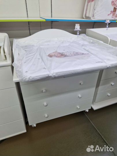 Комод пеленальный с колесиками