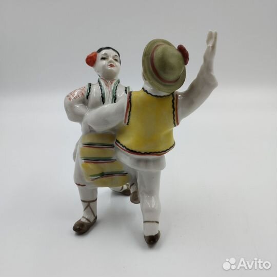 Статуэтки Танцующие дети. Фарфор. СССР Люкс