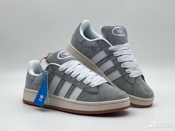 Adidas campus 00s серые