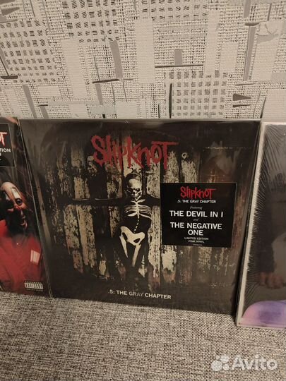 Slipknot LP limited edition запечатаны