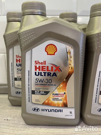 Shell Helix Ultra 5w30 ECT AH 1л Оригинал