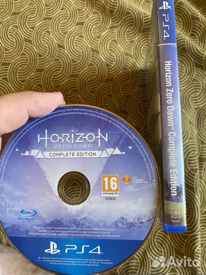 Horizon zero dawn ps4 диск