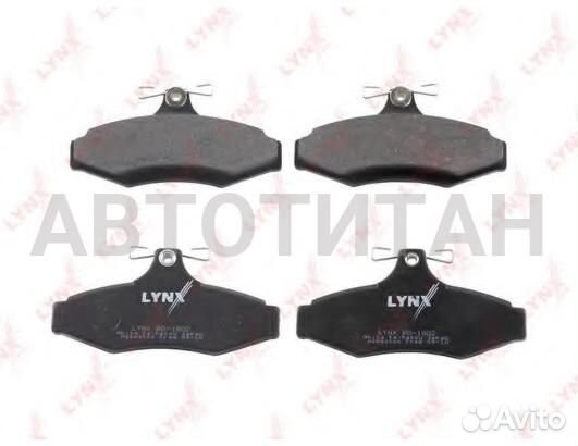 1802BD Колодки тормозные lynxauto