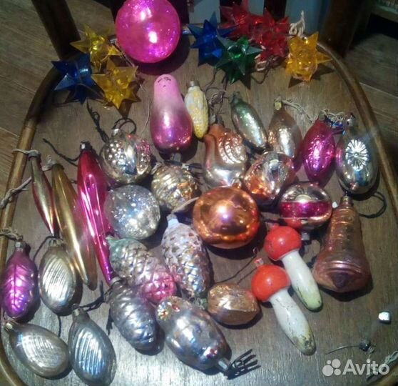 Елочные игрушки СССР