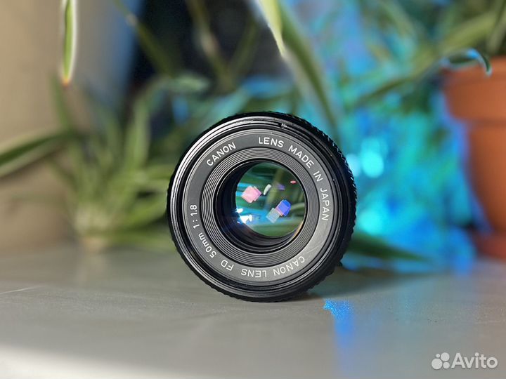 Объектив Canon FD 50 1.8 и Canon T70