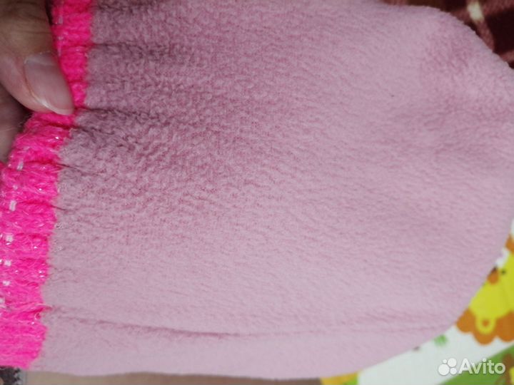 Комплект шапка и снуд для девочки