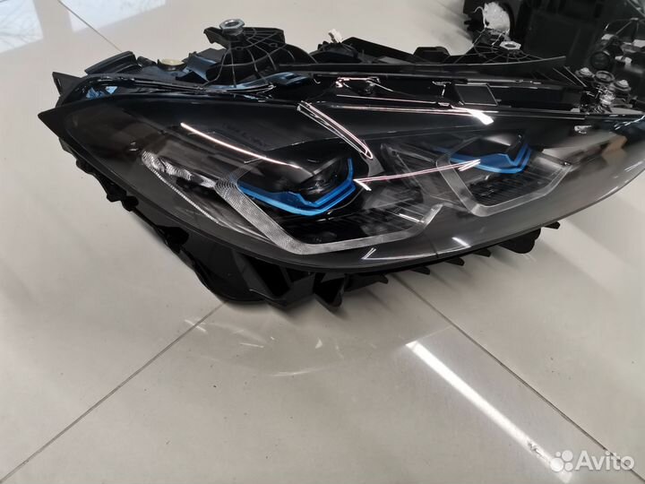 Bmw M3 G80 M4 G82 фары laser shadow Black