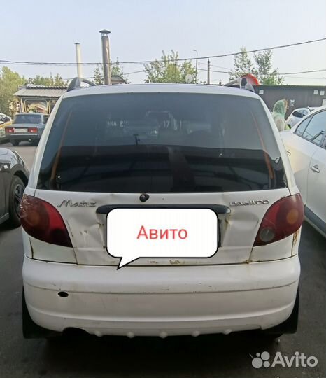 Daewoo Matiz 0.8 МТ, 2010, битый, 150 000 км