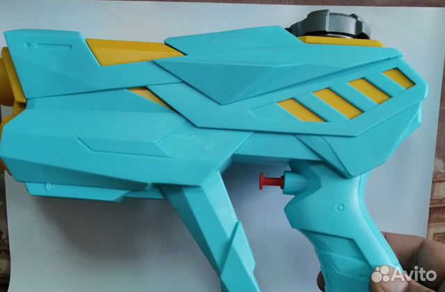 Водный детский пистолет бластер. Новый
