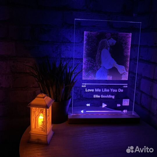 Витраж с фото / Подарок