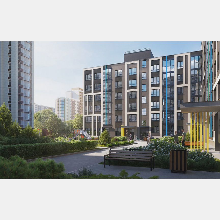 Квартира-студия, 21,9 м², 16/19 эт.