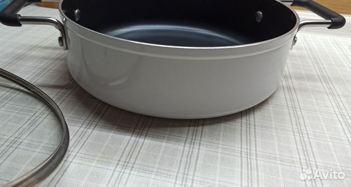 Сотейник кастрюля Xiaomi Mijia Home Pan 4 л, белый