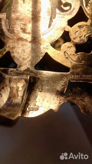 Конфетница серебрянная СССР 875 Кубачи