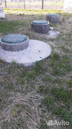 Септик из бетонных колец под ключ