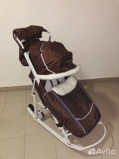 Коляска санки