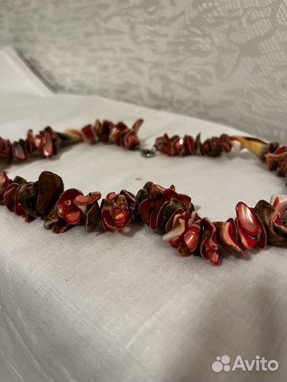 Бусы из ракушек