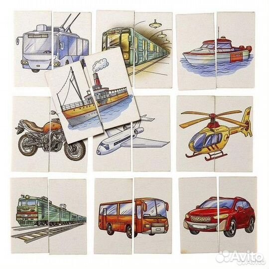 Картинки-половинки 