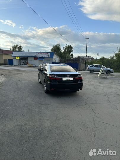 Toyota Camry 2.0 AT, 2018, битый, 270 000 км
