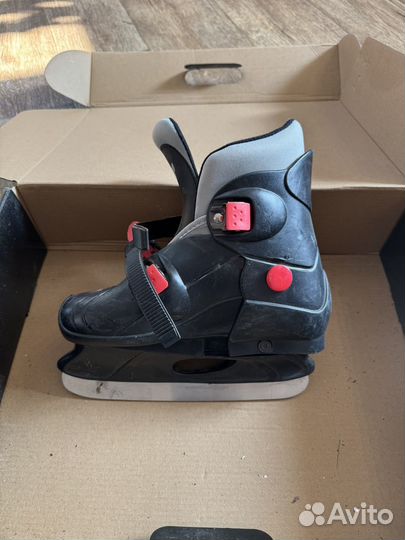 Коньки детские раздвижные 33 - 36