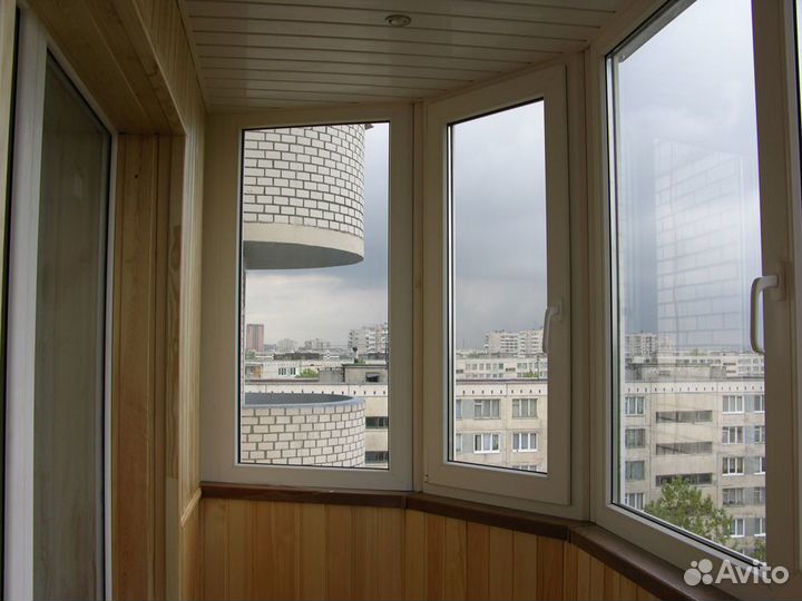 Пластиковое онко, Остекление балконов