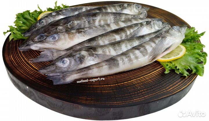 Ледяная рыба (свежемороженая), вес