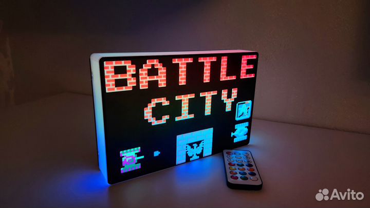 Светильник Танчики / Battle City