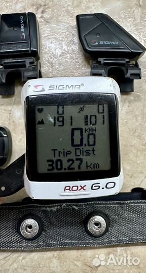 Велокомпьютер Sigma ROX 6 + датчики