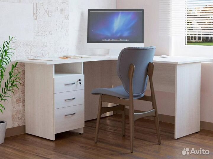 Угловой стол с тумбой Рубин 40 564 письменный