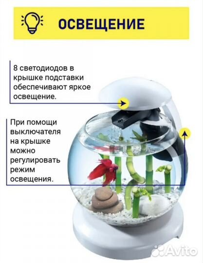 Аквариум Tetra Cascade Globe 6.8 l